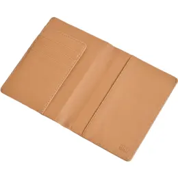 Okiyo Bouken Cork Passport Holder Open
